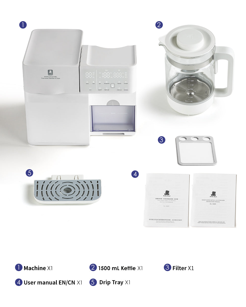 Smart Water Kettle x UV Sterilizer Dryer