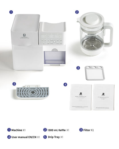 Smart Water Kettle x UV Sterilizer Dryer