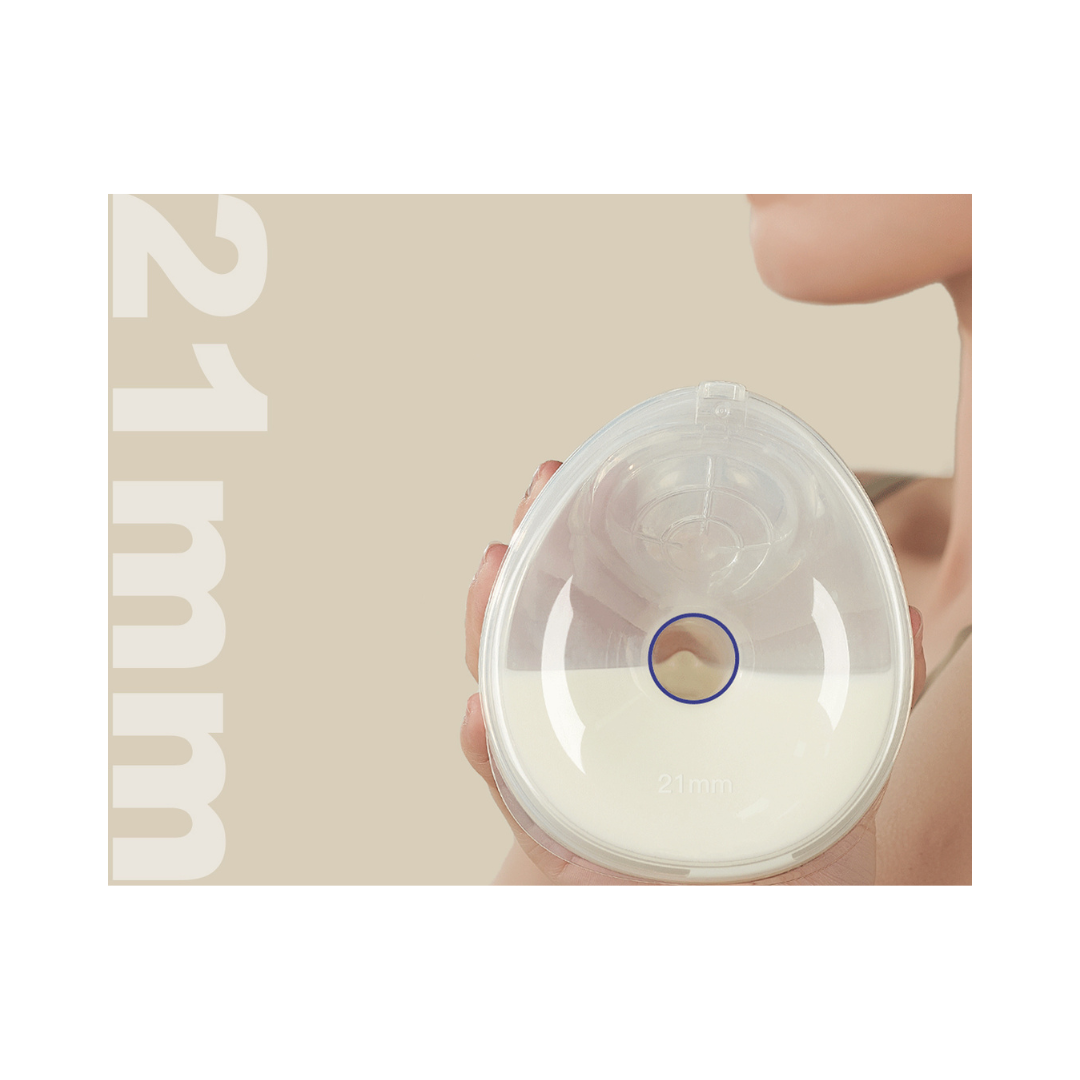 Hand-Free Cup Breastshield Set 21MM