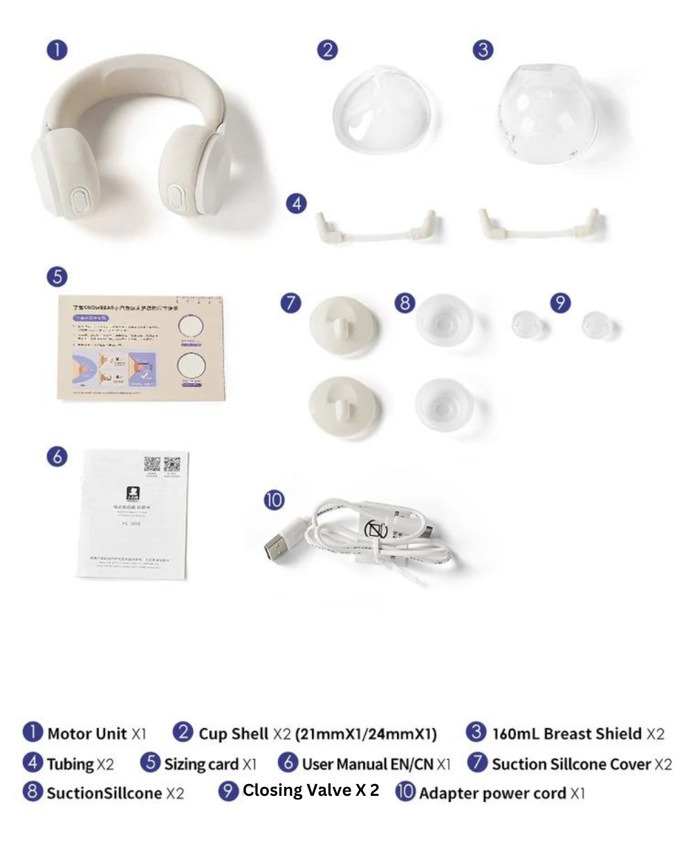 Pearl Neck Hanging Breast Pump