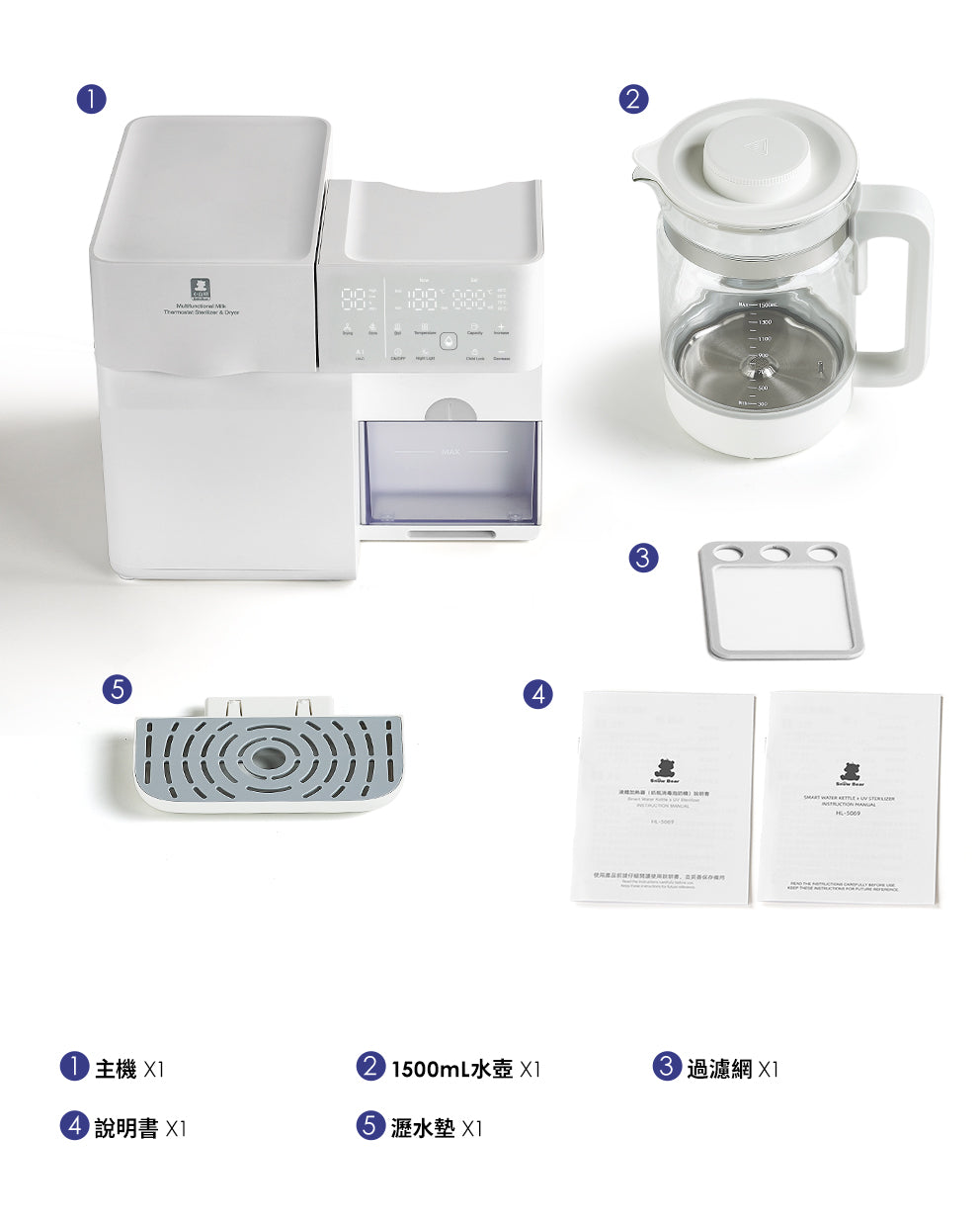 Smart Water Kettle x UV Sterilizer Dryer