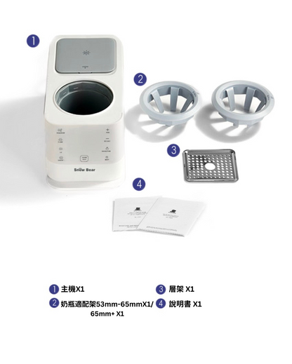 5-In-1 Milk Warmer,Shaker &amp; Sterilizer