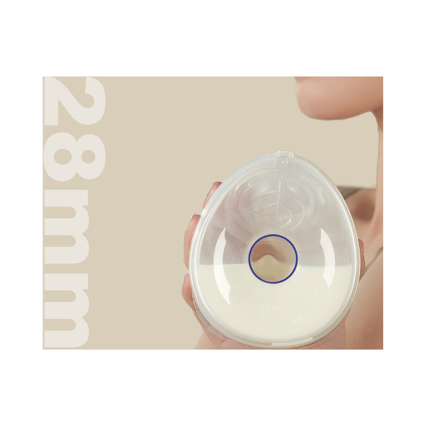 Hands-Free Cup Breastshield Set 28MM